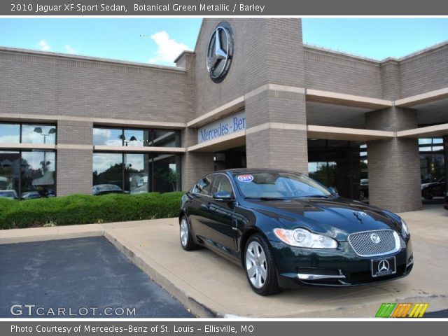 2010 Jaguar XF Sport Sedan in Botanical Green Metallic