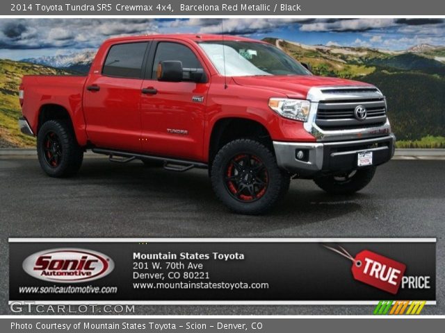 2014 Toyota Tundra SR5 Crewmax 4x4 in Barcelona Red Metallic