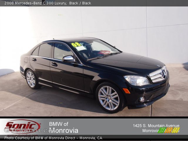 2008 Mercedes-Benz C 300 Luxury in Black