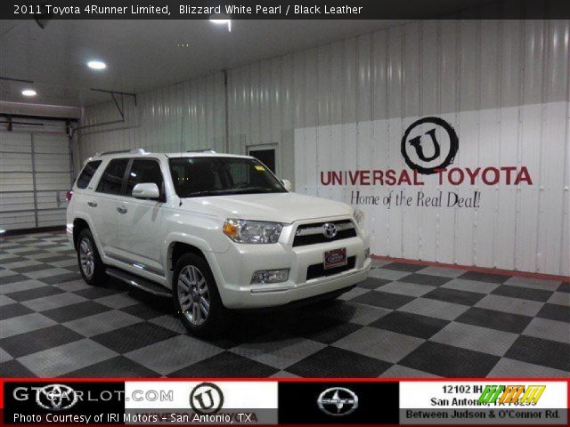 2011 Toyota 4Runner Limited in Blizzard White Pearl