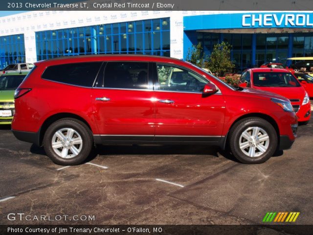 2013 Chevrolet Traverse LT in Crystal Red Tintcoat