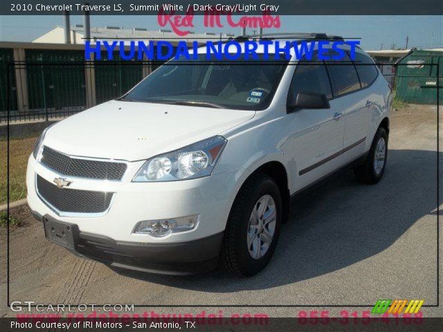 2010 Chevrolet Traverse LS in Summit White