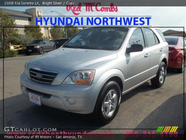 2008 Kia Sorento LX in Bright Silver