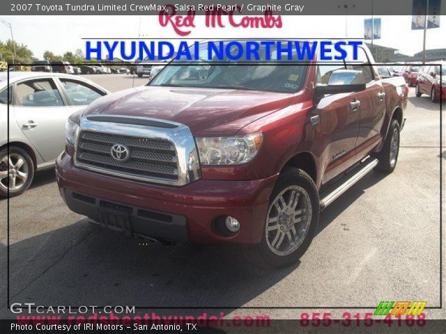 2007 Toyota Tundra Limited CrewMax in Salsa Red Pearl
