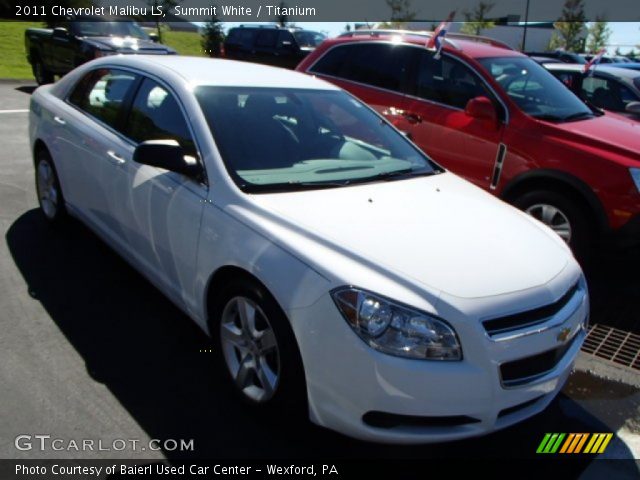 2011 Chevrolet Malibu LS in Summit White
