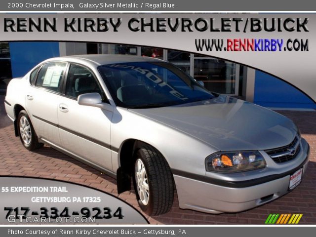 2000 Chevrolet Impala  in Galaxy Silver Metallic