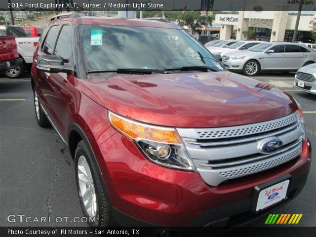 2014 Ford Explorer XLT in Sunset