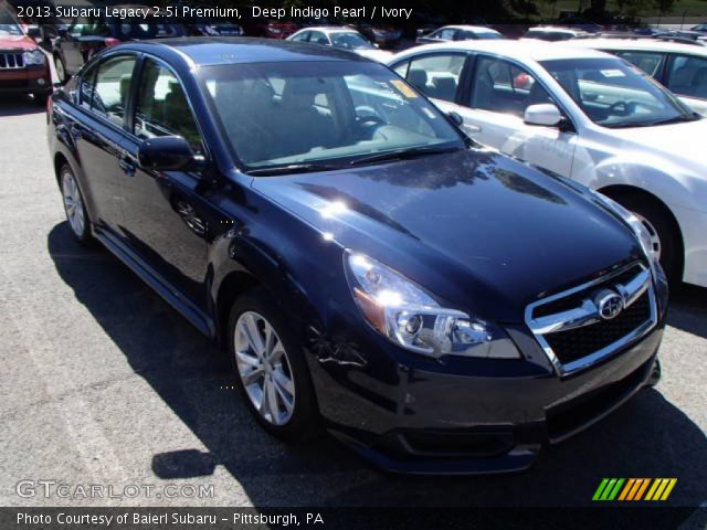 2013 Subaru Legacy 2.5i Premium in Deep Indigo Pearl