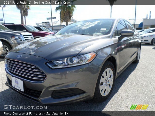 2014 Ford Fusion S in Sterling Gray