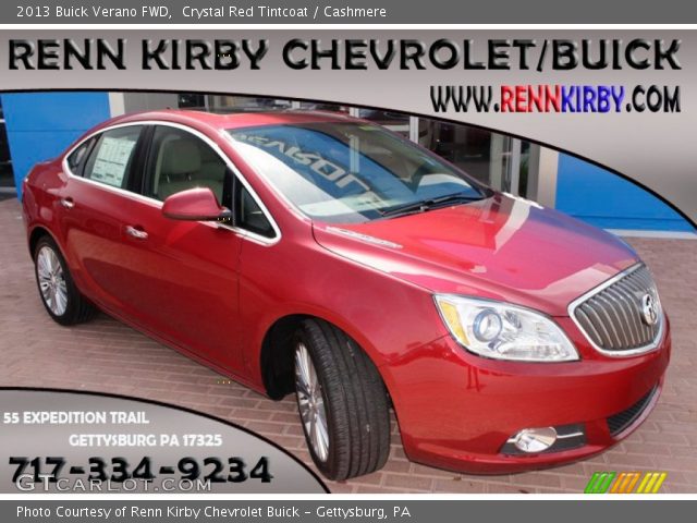 2013 Buick Verano FWD in Crystal Red Tintcoat