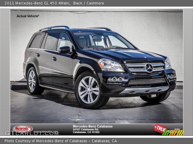 2011 Mercedes-Benz GL 450 4Matic in Black