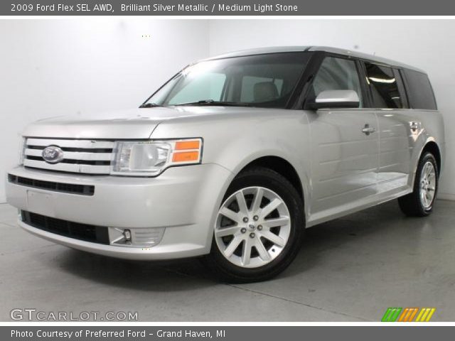 2009 Ford Flex SEL AWD in Brilliant Silver Metallic