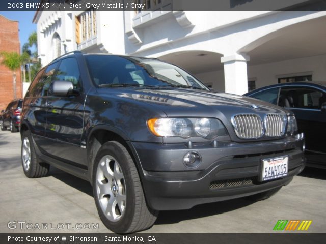 2003 BMW X5 4.4i in Steel Grey Metallic
