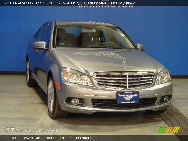2010 Mercedes-Benz C 300 Luxury 4Matic in Palladium Silver Metallic