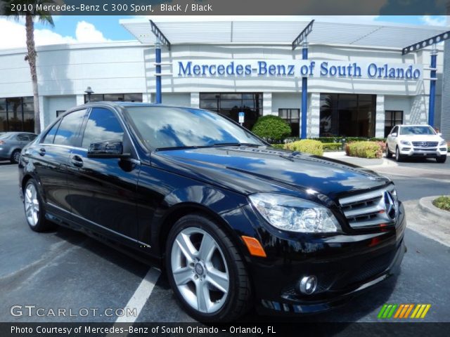2010 Mercedes-Benz C 300 Sport in Black