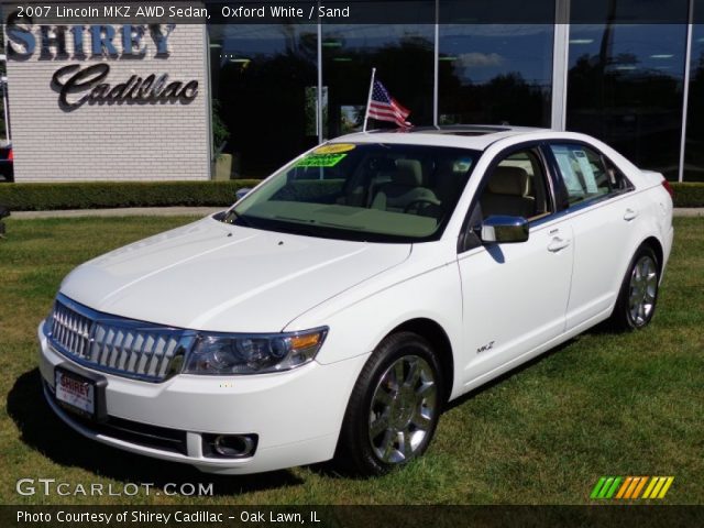 2007 Lincoln MKZ AWD Sedan in Oxford White