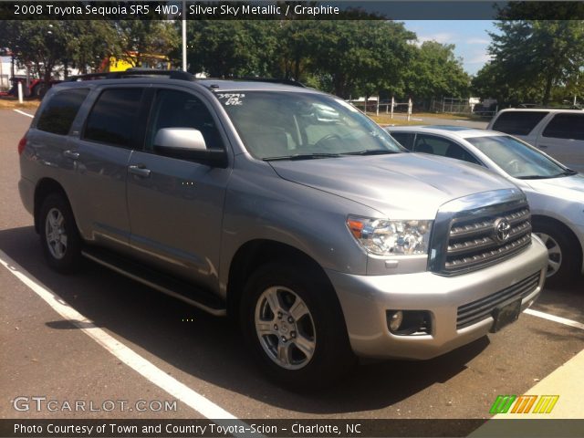 2008 Toyota Sequoia SR5 4WD in Silver Sky Metallic