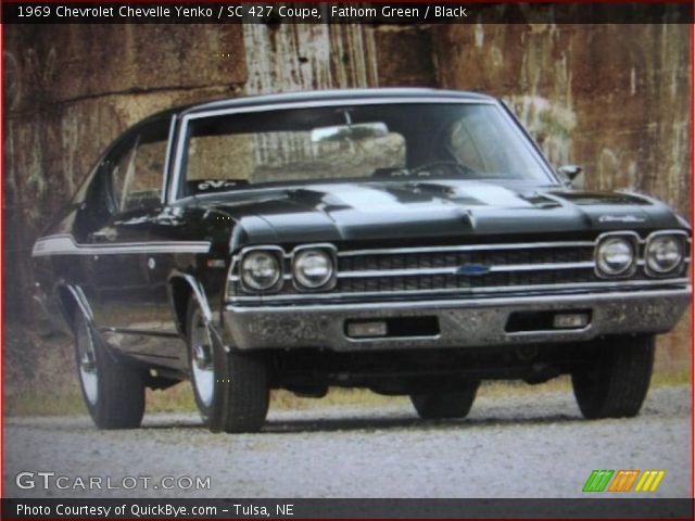 1969 Chevrolet Chevelle Yenko / SC 427 Coupe in Fathom Green