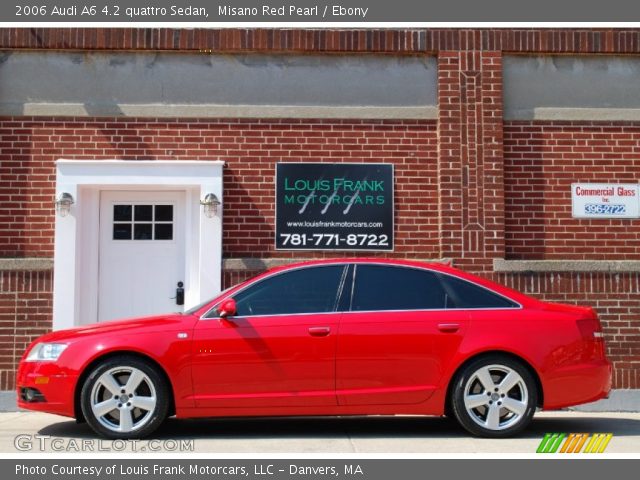 2006 Audi A6 4.2 quattro Sedan in Misano Red Pearl