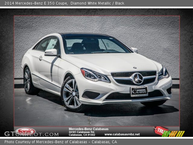 2014 Mercedes-Benz E 350 Coupe in Diamond White Metallic