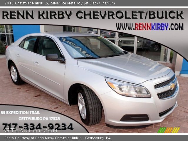 2013 Chevrolet Malibu LS in Silver Ice Metallic
