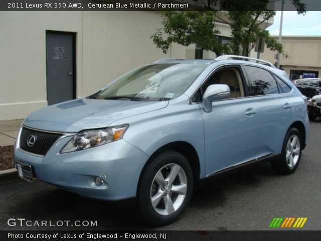 2011 Lexus RX 350 AWD in Cerulean Blue Metallic