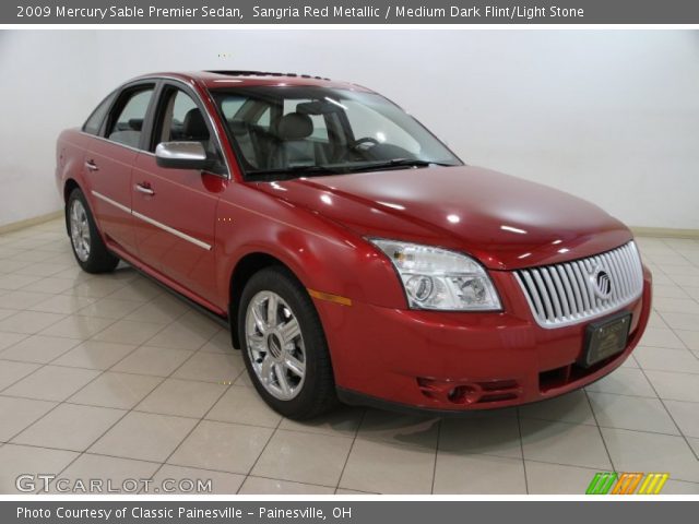 2009 Mercury Sable Premier Sedan in Sangria Red Metallic