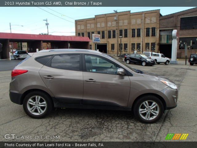 2013 Hyundai Tucson GLS AWD in Chai Bronze