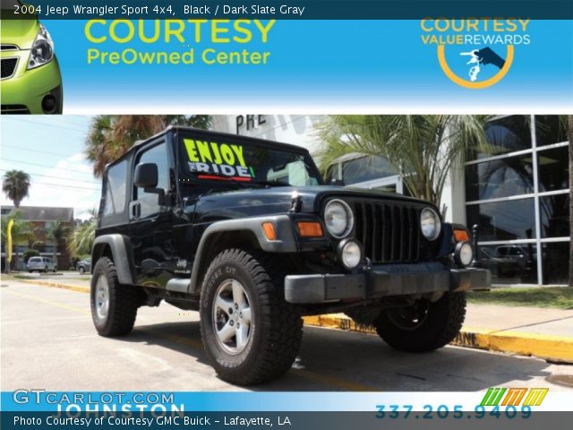 2004 Jeep Wrangler Sport 4x4 in Black