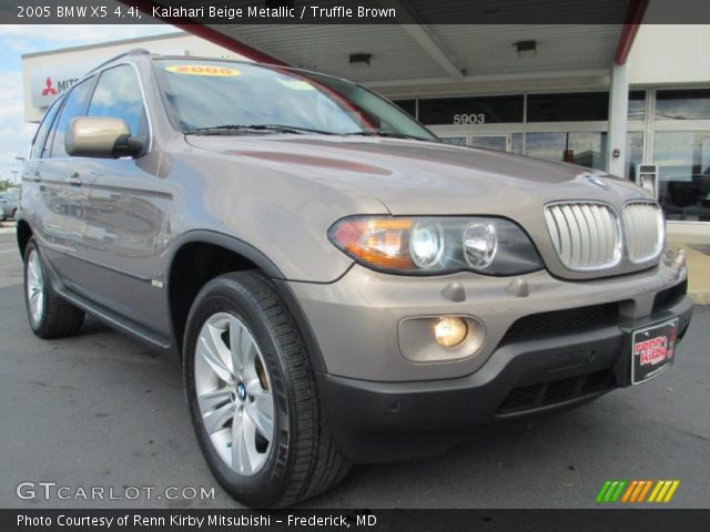2005 BMW X5 4.4i in Kalahari Beige Metallic