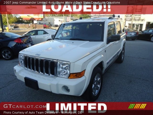 2007 Jeep Commander Limited 4x4 in Stone White