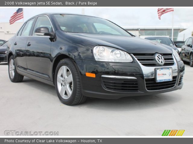 2008 Volkswagen Jetta SE Sedan in Black