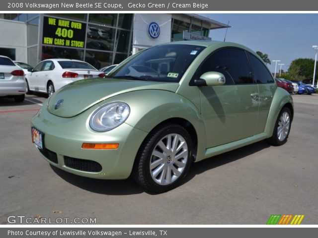 2008 Volkswagen New Beetle SE Coupe in Gecko Green