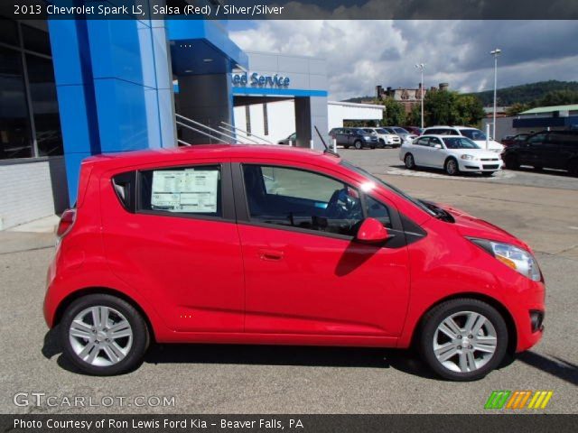 2013 Chevrolet Spark LS in Salsa (Red)