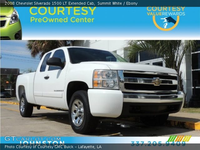 2008 Chevrolet Silverado 1500 LT Extended Cab in Summit White