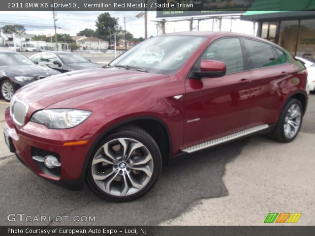 2011 BMW X6 xDrive50i in Vermillion Red Metallic