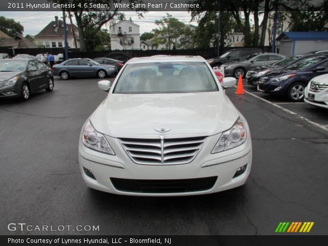 2011 Hyundai Genesis 4.6 Sedan in White Satin Pearl