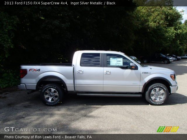 2013 Ford F150 FX4 SuperCrew 4x4 in Ingot Silver Metallic