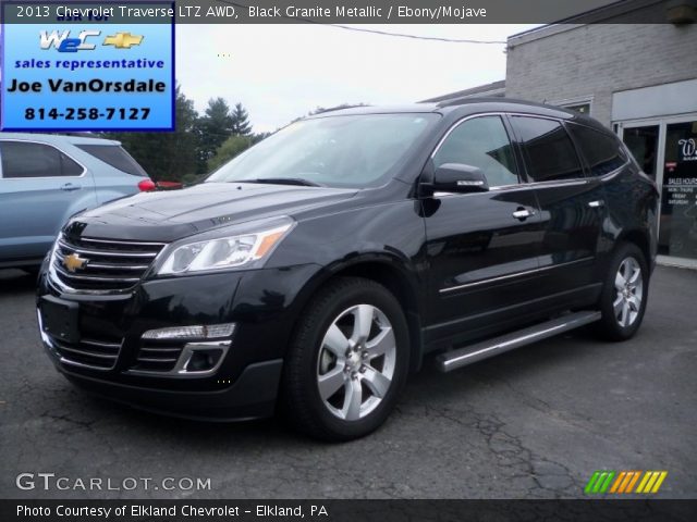 2013 Chevrolet Traverse LTZ AWD in Black Granite Metallic