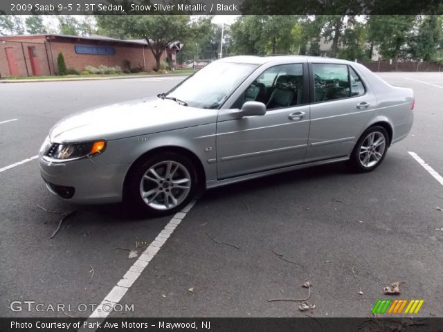 2009 Saab 9-5 2.3T Sedan in Snow Silver Metallic