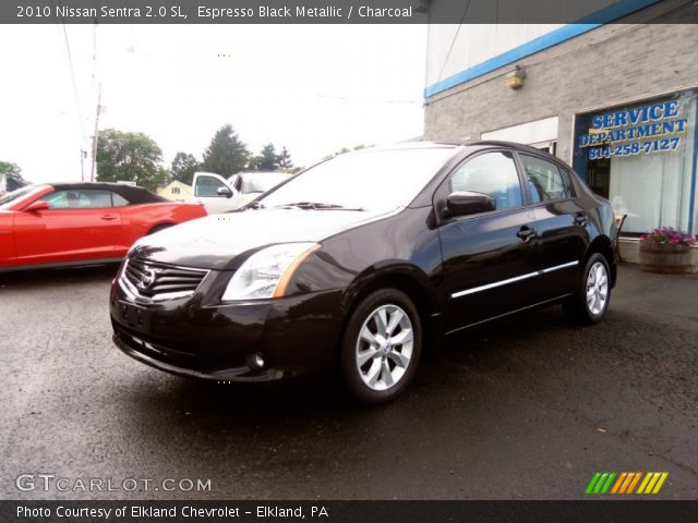 2010 Nissan Sentra 2.0 SL in Espresso Black Metallic
