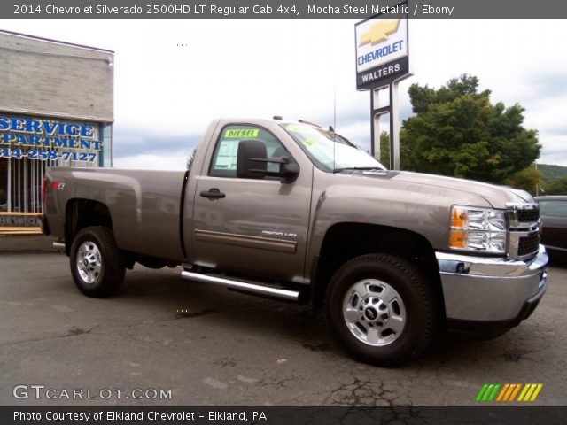 2014 Chevrolet Silverado 2500HD LT Regular Cab 4x4 in Mocha Steel Metallic