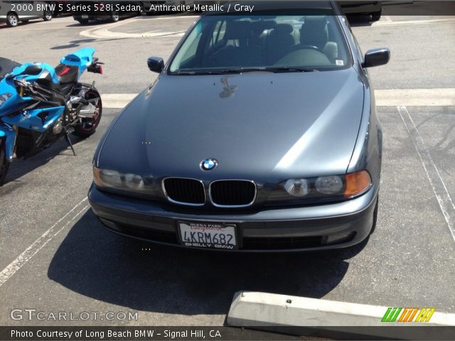 2000 BMW 5 Series 528i Sedan in Anthracite Metallic