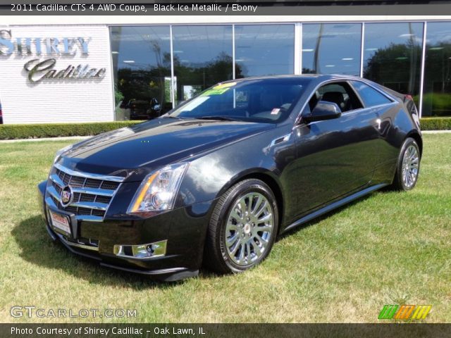 2011 Cadillac CTS 4 AWD Coupe in Black Ice Metallic