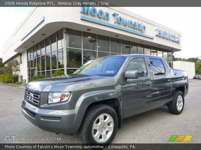 2008 Honda Ridgeline RTL in Nimbus Gray Metallic