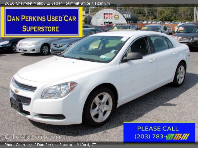 2010 Chevrolet Malibu LS Sedan in Summit White
