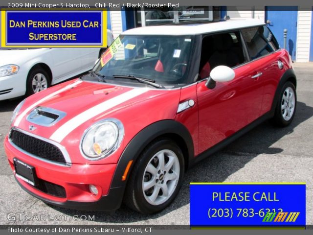 2009 Mini Cooper S Hardtop in Chili Red