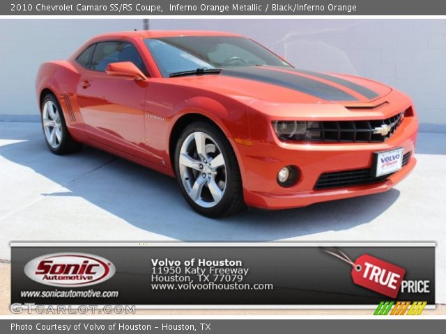 2010 Chevrolet Camaro SS/RS Coupe in Inferno Orange Metallic