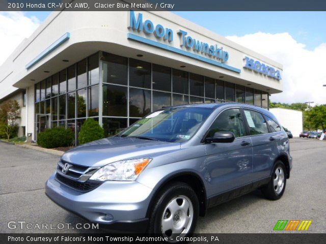 2010 Honda CR-V LX AWD in Glacier Blue Metallic