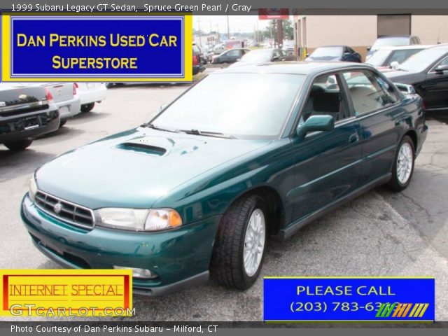 1999 Subaru Legacy GT Sedan in Spruce Green Pearl
